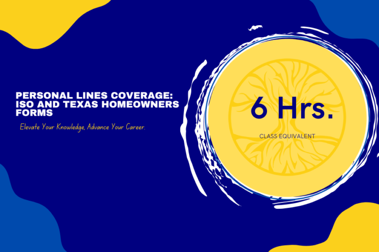 Personal Lines Coverage: ISO and Texas Homeowners Forms #148165